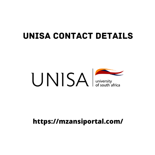 UNISA Contact Details University Of South Africa UNISA