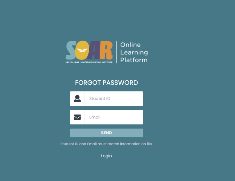 UEI Student Portal How to Login and Reset Password [+ Guide