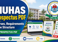 MUHAS Prospectus PDF: Courses, Requirements & Fee Structure
