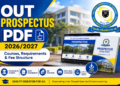 OUT Prospectus PDF: Courses, Requirements & Fee Structure