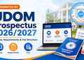 UDOM Prospectus PDF Courses, Requirements & Fee Structure