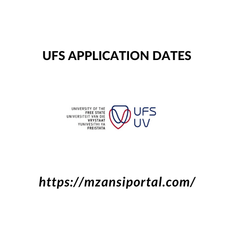 UFS application dates 2024/2025