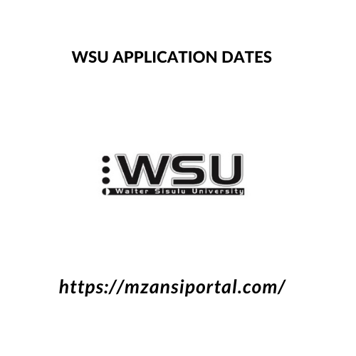 UNIZULU application dates 2024/2025