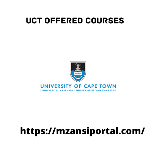 UCT courses 2024 University of Cape Town offered Courses