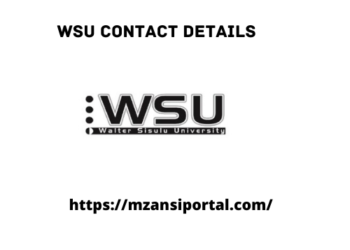 WSU Contact details- Walter Sisulu University (WSU)